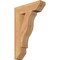 Ekena Millwork Funston Slat Smooth Bracket, Western Red Cedar, 3 1/2"W x 14"D x 22"H BKT04X14X22FST06SWR - alternate 1